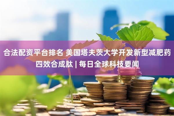 合法配资平台排名 美国塔夫茨大学开发新型减肥药四效合成肽 | 每日全球科技要闻